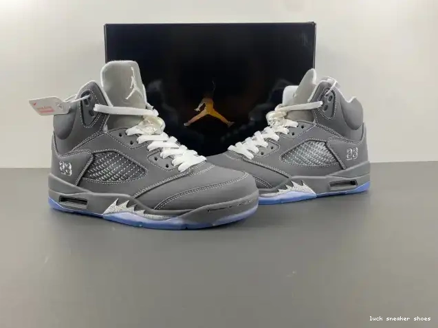 Rep LUCY 136027-005 Retro Wolf Grey 5 Jordan Air 0610